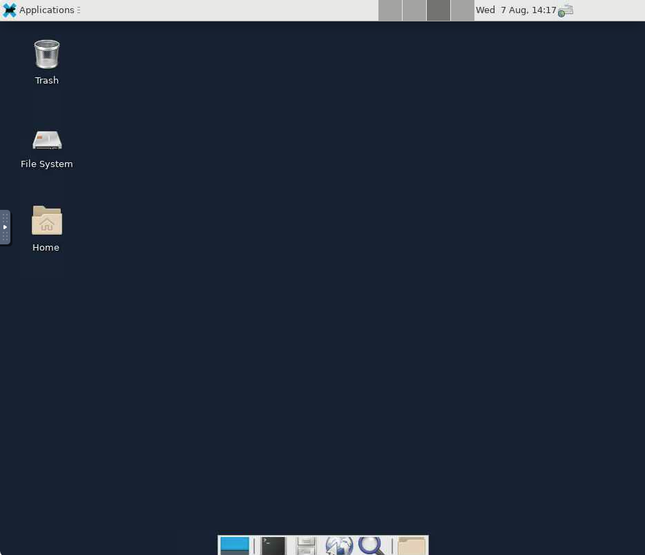 XFCE Remote desktop